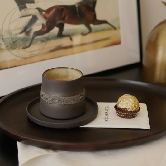 Gaia Black Fincan Takımı