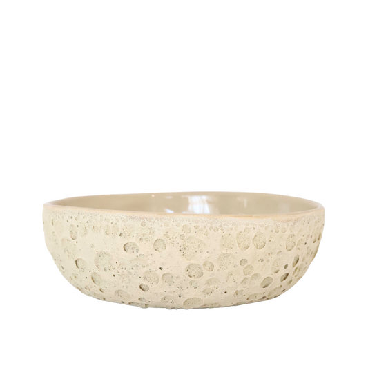 Hera Beige Büyük Boy Salata Kasesi