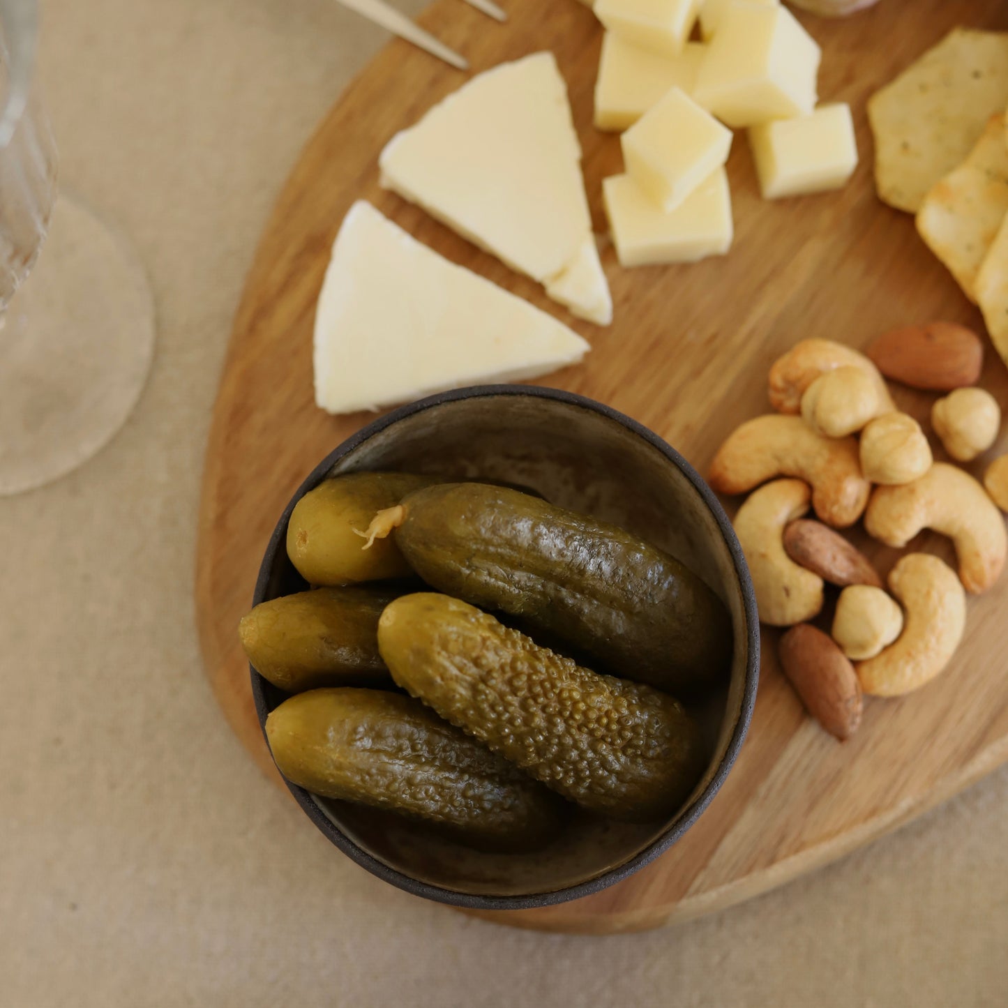 Gaia Beige Mini Çerezlik