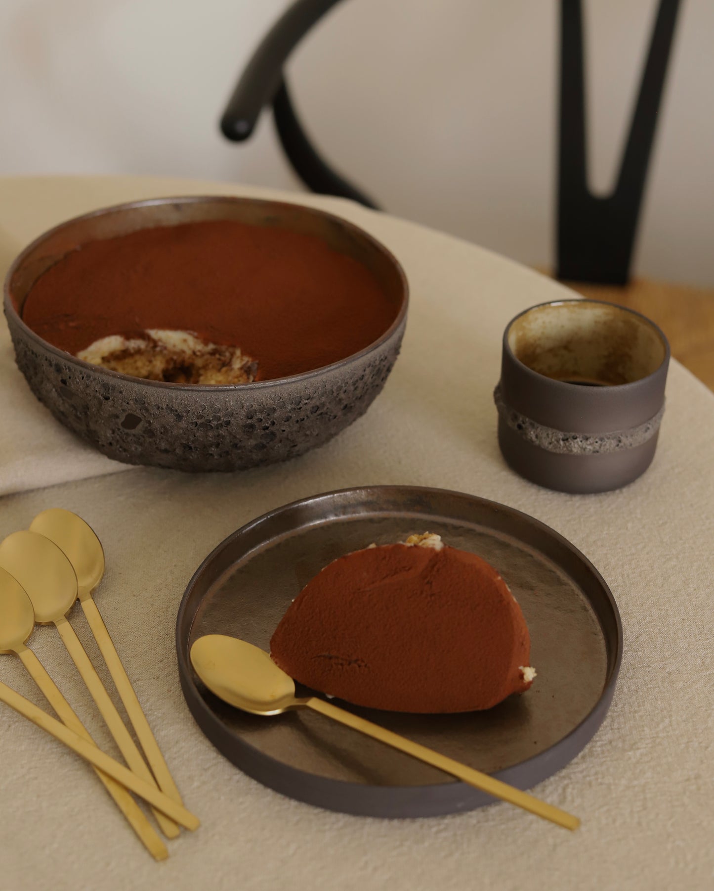 Gaia Black Tabak Small